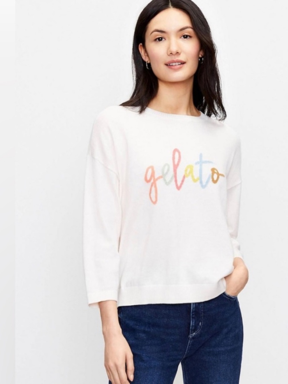 Loft Cotton Sweater